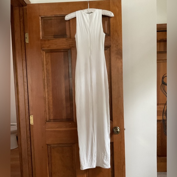Naked Wardrobe Essential Maxi Dress Size XS, White - Picture 4 of 9